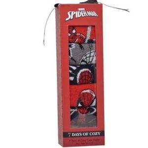 Marvel Spider-Man 7 Pair of Crew Socks New Men’s size 6-12